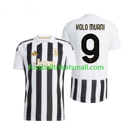 Fußballtrikots Juventus Randal Kolo Muani 9 2026-2027 Kurzarm Heimtrikotsatz kaufen